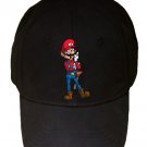Plumbing Story Western Cowboy Game & Movie Parody - Black Adjustable Cap Hat