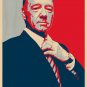 Frank Underwood Plain Design TV Show Parody - Plywood Wood Print Poster Wall Art