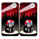Short Mobster Guy Game & Super Hero Parody - Womens Taiga Hinge Wallet Clutch