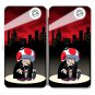 Short Mobster Guy Game & Super Hero Parody - Womens Taiga Hinge Wallet Clutch
