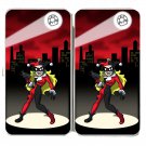 Female Jester Girl Game & Super Hero Parody - Womens Taiga Hinge Wallet Clutch