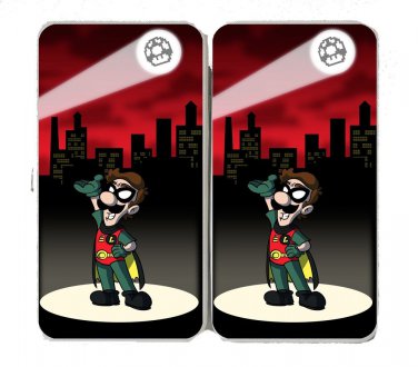 Bird Sidekick Guy Game & Super Hero Parody - Womens Taiga Hinge Wallet Clutch