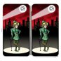 Question Mark Guy Game & Super Hero Parody - Womens Taiga Hinge Wallet Clutch