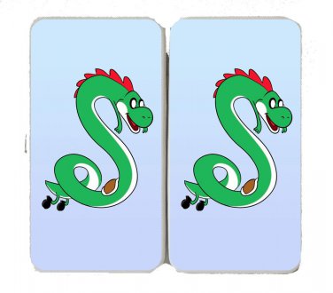 Plumbing Time Snake Creature Game & TV Parody - Womens Taiga Hinge Wallet Clutch