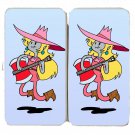 Plumbing Time Girl w/ Guitar Game & TV Parody - Womens Taiga Hinge Wallet Clutch