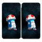 Plumbing Wars Rolling Beep Robot Movie Parody - Womens Taiga Hinge Wallet Clutch