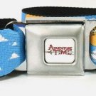 Adventure Time Finn & Jake Flying Through Clouds Seat Belt Buckle Belt