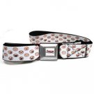Adventure Time Seatbelt Belt - Faces of Finn
