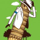 "LEAN" Funny Pop Music Legend & Famous Landmark Parody - Vinyl Print Poster