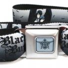 Black Butler Seatbelt Belt - Main Characters Artwork Anime Logo