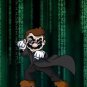 Plumbtrix Main Hero Shades Game & Movie Parody - Rectangle Refrigerator Magnet