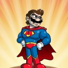 Plumbers League of America Fast Cape Hero Parody - Rectangle Refrigerator Magnet