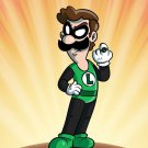Plumbers League of America Green Hero Parody - Rectangle Refrigerator Magnet