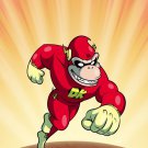 Plumbers League of America Fast Ape Hero Parody - Rectangle Refrigerator Magnet