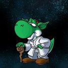 Plumbing Wars Wise Alien Guy Game & Movie Parody - Rectangle Refrigerator Magnet