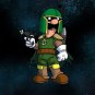 Plumbing Wars Bounty Hunter Game & Movie Parody - Rectangle Refrigerator Magnet