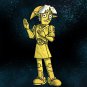 Plumbing Wars Shiny Robot Game & Movie Parody - Rectangle Refrigerator Magnet