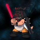 Plumbing Wars Helmet Villain Game & Movie Parody - Rectangle Refrigerator Magnet