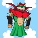 Plumbing Story Space Villain Game & Movie Parody - Rectangle Refrigerator Magnet