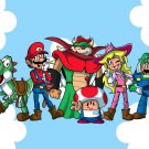 Plumbing Story Group Video Game & Movie Parody - Rectangle Refrigerator Magnet