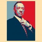Frank Underwood Hope TV Show Political Parody Plain Design - Vinyl Sticker