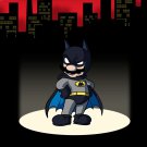 Main Caped Billionaire Hero Video Game & Bat Super Hero Parody - Vinyl Sticker