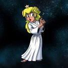 Plumbing Wars Main Female Hero Video Game & Space Movie Parody - Vinyl Sticker