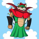 Plumbing Story Space Villain Video Game & Cartoon Movie Parody - Vinyl Sticker