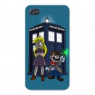 Public Call Box Game Doctor Show Parody - FITS iPhone 5 5s Plastic Snap On Case