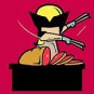"Part-Time Job Meat Shop" Comic Parody - Plywood Wood Print Poster Wall Art