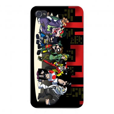 All Characters Game & Super Hero Parody - FITS iPhone 5 5s Plastic Snap On Case