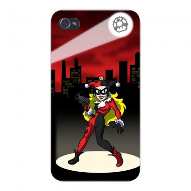 Female Jester Game & Super Hero Parody - FITS iPhone 5 5s Plastic Snap On Case