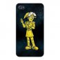 Plumbing Wars Shiny Robot Man Parody - FITS iPhone 5 5s Plastic Snap On Case