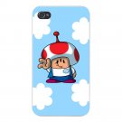 Plumbing Story Alien Mushroom Parody - FITS iPhone 5 5s Plastic Snap On Case
