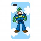Plumbing Story Space Hero Movie Parody - FITS iPhone 5 5s Plastic Snap On Case