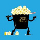 "Pop Corn Kingdom" Space Movie Parody Empire Popcorn Bowl - Vinyl Print Poster