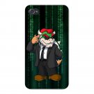 Plumbtrix Villain Game & Movie Parody - FITS iPhone 4 4s Plastic Snap On Case
