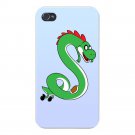 Plumbing Time Snake Creature Parody - FITS iPhone 4 4s Plastic Snap On Case
