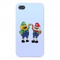 Plumbing Time Main Best Friends Parody - FITS iPhone 4 4s Plastic Snap On Case