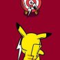 "Practice Time" Pocket Monster Electric Lightning w/ Target - Vinyl Print Poster