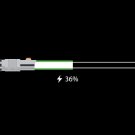 "Charging" Space Movie Parody Glowing Sword Battery Charge - Vinyl Print Poster