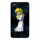 Plumbing Wars Main Female Hero Parody - FITS iPhone 4 4s Plastic Snap On Case