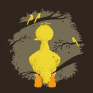 "The Big One" Public Television Show Parody Yellow Perched - Vinyl Print Poster