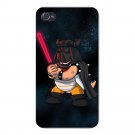 Plumbing Wars Helmet Villain Parody - FITS iPhone 4 4s Plastic Snap On Case