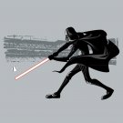 "Home Run" Villain Playing Baseball w/ Sword Space Movie Parody - Vinyl Sticker