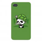 "The War Partners" Panda Turtle Squirrel - FITS iPhone 4 4s Plastic Snap On Case