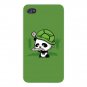 "The War Partners" Panda Turtle Squirrel - FITS iPhone 4 4s Plastic Snap On Case