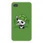 "The War Partners" Panda Turtle Squirrel - FITS iPhone 4 4s Plastic Snap On Case