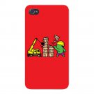 "Part-Time Job Construction" Parody - FITS iPhone 4 4s Plastic Snap On Case