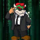 Plumbtrix Villain Wearing Suit Video Game & Movie Parody - Vinyl Print Poster